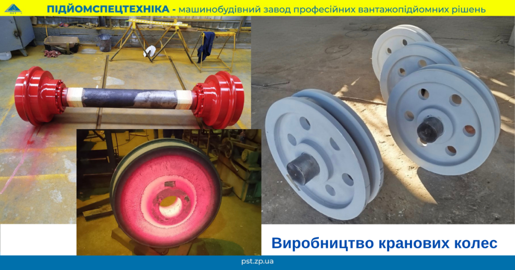Виробництво кранових колес