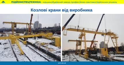 Кран козловий
